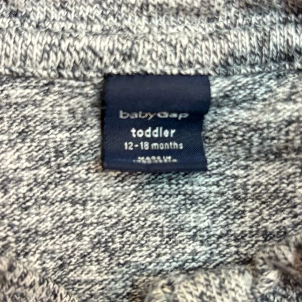 Set of 4 GAP Kids Long Sleeve Tees - Blue and Gray Collection- 18-24 months